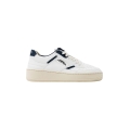 MoEa Sneaker Origin - Mushroom - weiss/blau