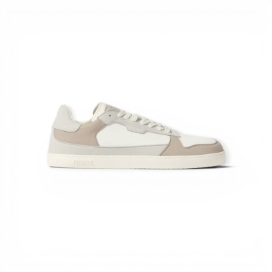 Muris Barfussschuhe Sneaker Majorca ivorygrau/weiss Herren
