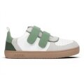 Muris Barfussschuhe Sneaker Petra Junior weiss/grün Kinder