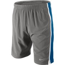 Nike Tennishose Short Tempo Woven 7in grau/blau Jungen