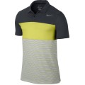 Nike Polo Stripe Dri Fit Touch schwarz/gelb Herren