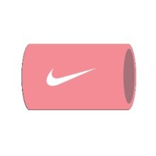 Nike Schweissband Tennis Premier Jumbo 2022 Rafael Nadal rosa/weiss - 2 Stück