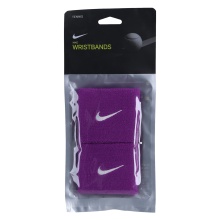 Nike Schweissband Tennis Premier Single Handgelenk 2022 Serena Williams violett/weiss - 2 Stück