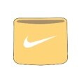 Nike Schweissband Tennis Premier Single Handgelenk 2022 Serena Williams gelb/weiss - 2 Stück