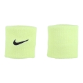 Nike Schweissband Tennis Premier Single Handgelenk 2026 lemongelb/schwarz - 2 Stück
