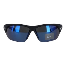 Nike Sport Sonnenbrille Skylon Ace matt schwarz/graublau - 1 Brille mit Schutzhülle