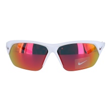 Nike Sport Sonnenbrille Skylon Ace weiss/rot - 1 Brille mit Schutzhülle