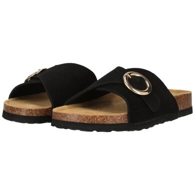 NOU Sandale Jaca V2 Cork schwarz Damen
