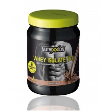 NUTRIXXION Protein Drink Whey Isolate 100 Schokolade/Haselnuss 450g Dose + GRATIS Shaker (MHD 03/2022)