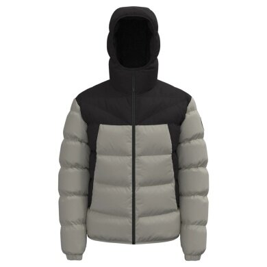 Napapijri Winter-Steppjacke Molveno mit Kapuze (Thermofibre™ Isolierung) grau/schwarz Herren