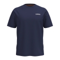 Napapijri Freizeit-Tshirt S-Flint (Baumwolle) navyblau Herren