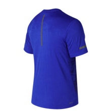 New Balance Tshirt Max Intensity blau Herren