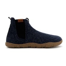 NewVe Barfussschuhe Sneaker Skyline (Filzwolle) dunkelblau