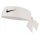 Nike Stirnband Dri Fit 4.0 (92% rec. Polyester) weiss - 1 Stück