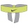 Nike Stirnband Premier Head Tie Rafael Nadal 2022 voltgrün/schwarz - 1 Stück
