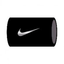 Nike Schweissband Tennis Premier Jumbo Rafeal Nadal schwarz/silber - 2 Stück