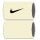 Nike Schweissband Tennis Premier Jumbo beige/schwarz - 2 Stück