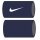 Nike Schweissband Tennis Premier Jumbo US Open dunkelblau/weiss - 2 Stück
