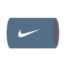 Nike Schweissband Tennis Premier Jumbo Handgelenk riftblau/weiss - 2 Stück