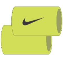 Nike Schweissband Tennis Premier Jumbo 2022 Rafael Nadal voltgrün/schwarz - 2 Stück