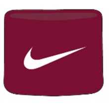 Nike Schweissband Tennis Premier Single Handgelenk 2022 weinrot - 2 Stück