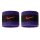 Nike Schweissband Swoosh (72% Baumwolle) violett/schwarz - 2 Stück