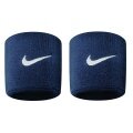 Nike Schweissband Swoosh (72% Baumwolle) obsidianblau - 2 Stück