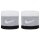 Nike Schweissband Swoosh (72% Baumwolle) grau/schwarz/weiss - 2 Stück