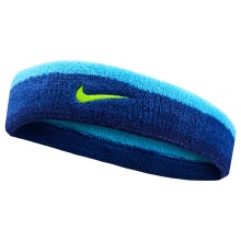 Nike Stirnband Swoosh (70% Baumwolle) hyperroyalblau - 1 Stück