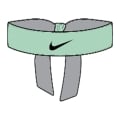 Nike Stirnband Premier Head Tie Rafael Nadal 2023 grün glow - 1 Stück