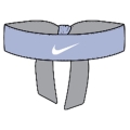 Nike Stirnband Premier Head Tie Rafael Nadal 2023 cobaltblau - 1 Stück