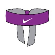 Nike Stirnband Premier Head Tie Rafael Nadal 2023 vivid violett/weiss - 1 Stück
