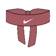 Nike Stirnband Premier Head Tie 2023 flieder adoberot - 1 Stück