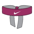 Nike Stirnband Premier Head Tie Rafael Nadal 2023 beerenrot - 1 Stück