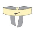 Nike Stirnband Premier Head Tie 2023 gelb - 1 Stück