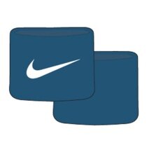 Nike Schweissband Tennis Premier Single Handgelenk 2023 blaugrün - 2 Stück