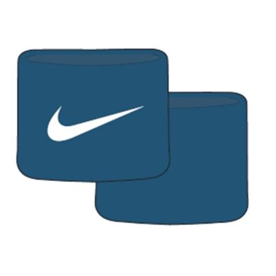 Nike Schweissband Tennis Premier Single Handgelenk 2023 blaugrün - 2 Stück