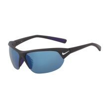 Nike Sport Sonnenbrille Skylon Ace matt schwarz/graublau - 1 Brille mit Schutzhülle