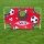 Nils Camp Fussballtore BR240P mit Trainingspanel - 240x150cm - weiss/rot