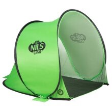 Nils Camp Strandmuschel NC3173 (UV-Schutz, selbstaufbauend) 140x110x110cm grün