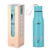 Nils Camp Thermobecher NCB12 Elefant (Edelstahl) 500ml blau
