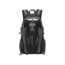 Nils Camp Wanderrucksack NC1749 Valley (für Tagestouren) schwarz/grau 40 Liter