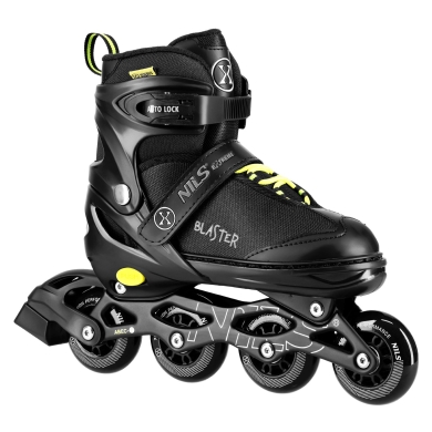 Nils Extreme Inline Skates Blaster (Rollen: 70/72mm/82A, Kugellager: ABEC 7) schwarz Damen