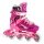 Nils Extreme Inline Skates NA1055 Blaze (Rollen: 64/70mm/82A, Kugellager: ABEC 7) violett/pink Mädchen