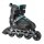 Nils Extreme Inline Skates NA11002 (Rollen: 76/80mm/82A, Kugellager: ABEC 7) schwarz/blau Damen