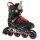 Nils Extreme Inline Skates NA14124 (Rollen: 80x24mm/82A, Kugellager: ABEC 7) schwarz/rot Herren