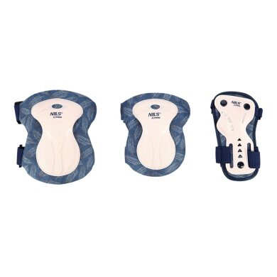 Nils Extreme Schutzausrüstung Set H727 (2x Knieschoner, 2x Ellbogenschützer, 2x Handgelenkschutz) - 6er Set