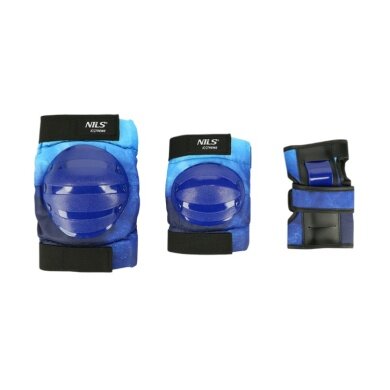 Nils Extreme Schutzausrüstung Set H734 (2x Knieschoner, 2x Ellbogenschützer, 2x Handgelenkschutz) - 6er Set