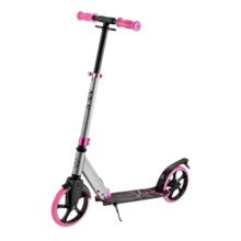 Nils Extreme Scooter HM127 (aufklappbarer Roller, Kugellager: ABEC 7) silber/pink - Kinder