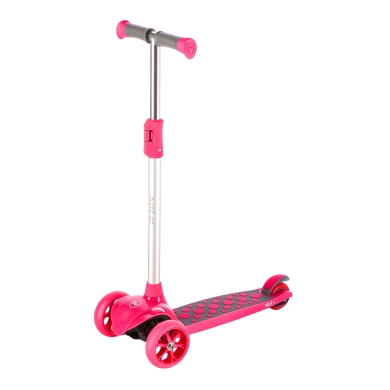 Nils Fun Scooter HLB02 (aufklappbarer Roller, Kugellager: ABEC 7) pink - Mädchen